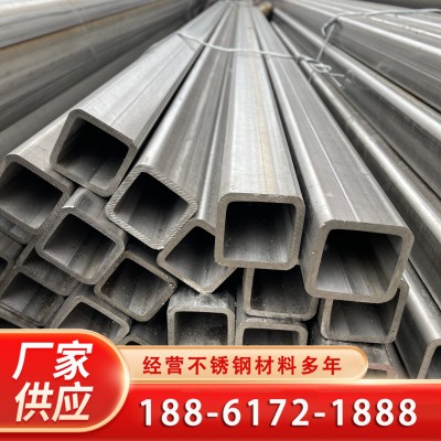 不锈钢薄壁方管 304装饰方矩管 25*50*1.2镜面矩形管 工程护栏用管图4