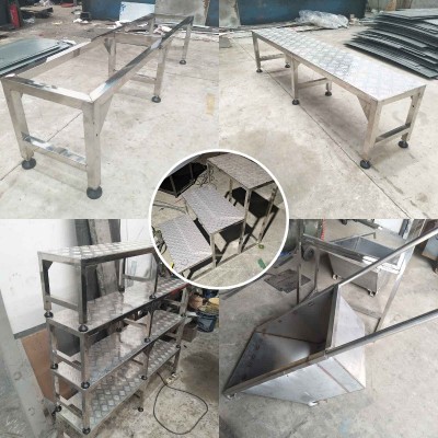 304不锈钢推车厂家制作不锈钢手推车制作焊接非标304不锈钢手推车图3