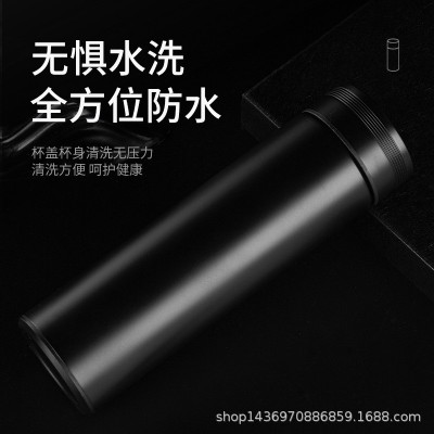 高档316不锈钢磨砂保温杯男商务大容量水杯女带茶隔刻字制定LOGO图4