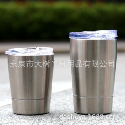 亚马逊8oz 12oz儿童杯子 双层不锈钢不真空杯 新款啤酒小汽车杯图2