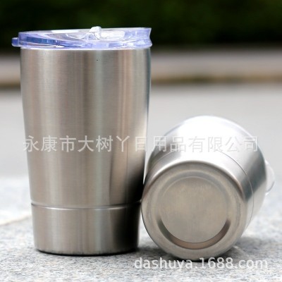 亚马逊8oz 12oz儿童杯子 双层不锈钢不真空杯 新款啤酒小汽车杯图4