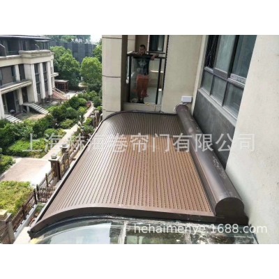 铝合金户外这样卷帘窗_欧式阳光房顶棚遮阳卷帘窗隔音节能卷帘窗图3