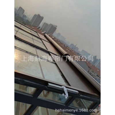 铝合金户外这样卷帘窗_欧式阳光房顶棚遮阳卷帘窗隔音节能卷帘窗图2