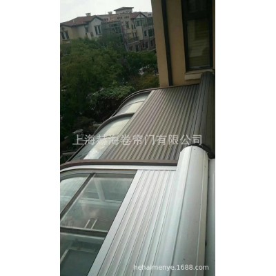 铝合金户外这样卷帘窗_欧式阳光房顶棚遮阳卷帘窗隔音节能卷帘窗