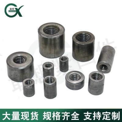 焊接螺母配重圆母本色圆形永年厂家直销M568101214M16 圆柱母台阶图4