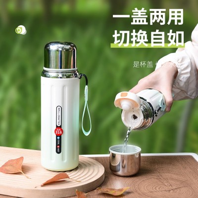 罗马小钢炮保温杯不锈钢保温杯大容量户外出行便携运动壶闷茶杯图4