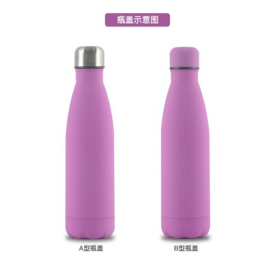 保温杯304不锈钢水杯 运动水壶可定制 跨境产品真空可乐瓶保温杯图2