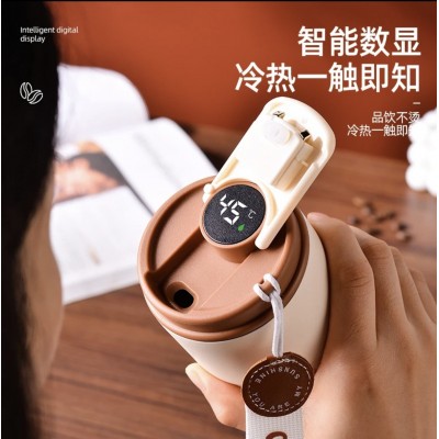 316不锈钢智能显温礼品保温杯咖啡杯定制印logo伴手礼盒水杯批发图4