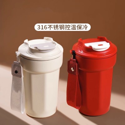 咖啡杯316不锈钢保温杯伴手礼印字带礼盒礼品水杯随行杯定制logo图2
