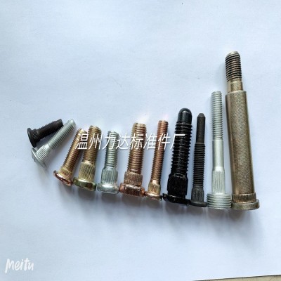 生产销售各种规格轮毂螺丝 汽车非标螺丝 异型螺丝 滚花螺丝