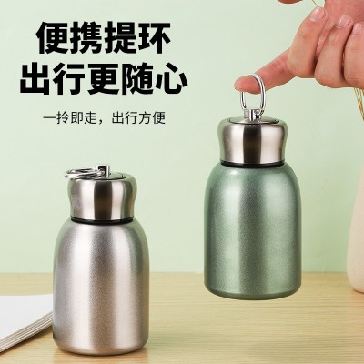 简约304不锈钢小胖丁保温杯小容量可爱大肚杯迷你水杯便携小水杯图4