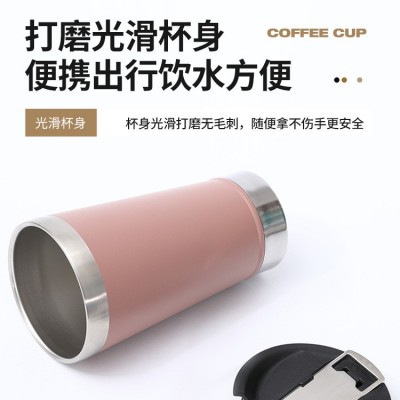 跨境新款304不锈钢巴西啤酒杯自带开瓶器20oz双层家用真 空保温杯图4