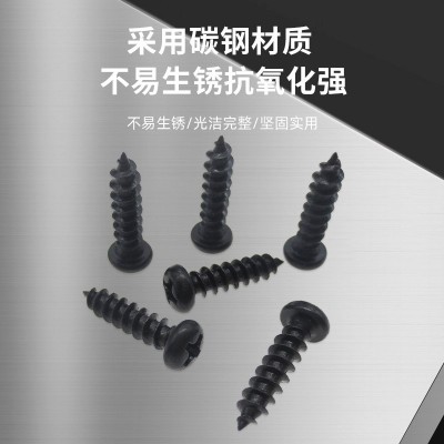 厂家直批碳钢圆头自攻螺丝 PA2.0热镀锌十字盘头自攻螺丝图1