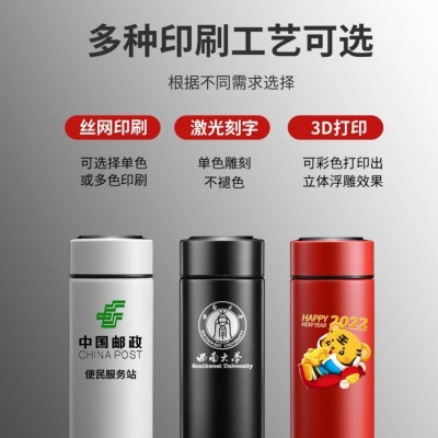 智能304不锈钢真空保温杯商务办公茶杯子创意男女随手杯礼品水杯图3