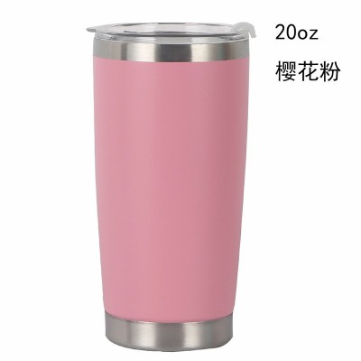 不锈钢美式可乐杯保温杯双层真空车载汽车杯户外休闲冰霸杯水杯图4