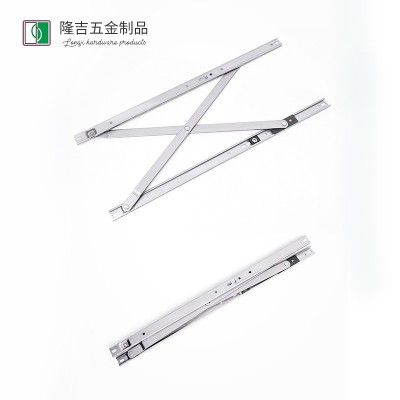 不锈钢滑撑平开窗风撑轻型上悬窗铰链支撑平开窗合页铰链窗撑图4