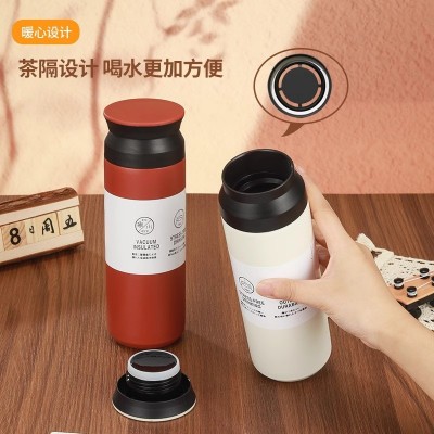 304不锈钢保温杯男女高颜值便携随手水杯创意日系杯子批发图3