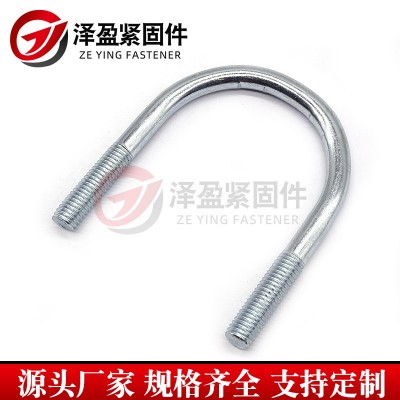 U型螺栓 u型螺栓u型螺丝 不锈钢U型丝 光伏热镀锌U型螺丝 u型卡图2