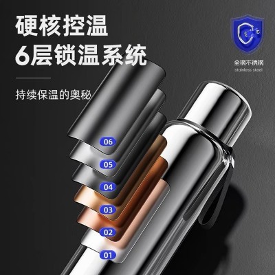 爆款316不锈钢全钢保温杯大容量户外旅行运动水壶便携式车载水杯图2