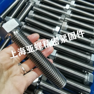 定 高温合金外六角螺栓 GH2132/Incoloy A-286/N66286六角头螺丝图2