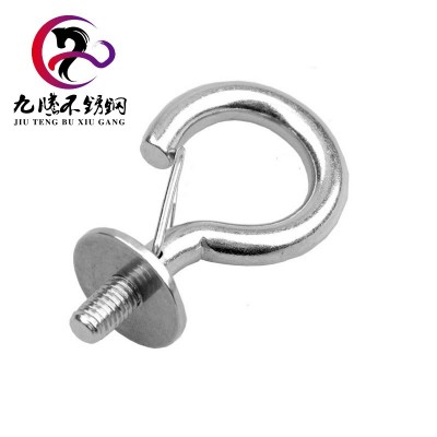 厂家定制不锈钢问号钩灯饰配件加工非标吊钩植物灯晾衣固定挂钩图1
