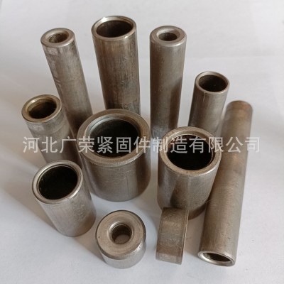 专业冷镦加长加厚圆套管 汽车底座轴套管 各种非标焊接圆套管螺母图5