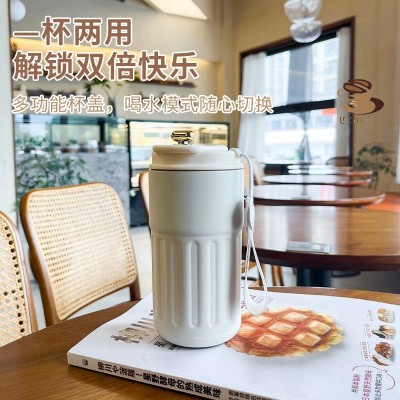 高颜值316不锈钢智能保温杯简约便携咖啡杯商务礼品批发水杯子图3