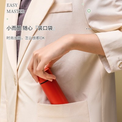 跨境专供 迷你口袋杯女生简约便携316不锈钢直饮水杯批发定制logo图2