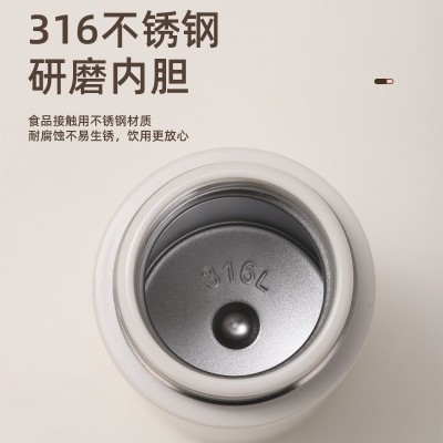 迷你保温杯316不锈钢咖啡杯男女学生高颜值水杯便携随行批发刻字图3