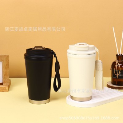 316不锈钢保温杯咖啡杯办公礼品杯户外随行杯车载杯可做LOGO图4