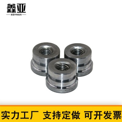 冷镦成型带槽台阶螺母 M10外径21.5mm高度14mm 台阶螺母 圆螺母图3