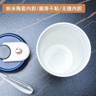 316不锈钢保温杯陶瓷内胆咖啡杯高颜值水杯便携智能杯子礼品定制图5