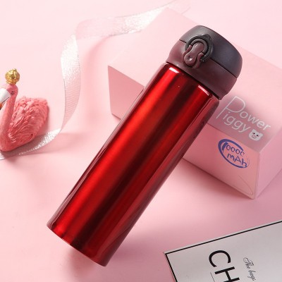 新款弹跳杯不锈钢保温杯户外运动杯子便携车载水杯制礼品杯logo图3