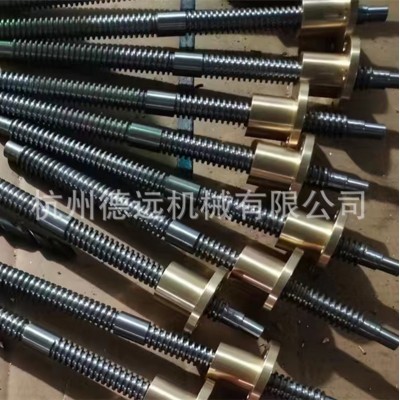304不锈钢梯形丝杆多头丝杆左右旋SWL 往复丝杆螺母套装一件起订图3