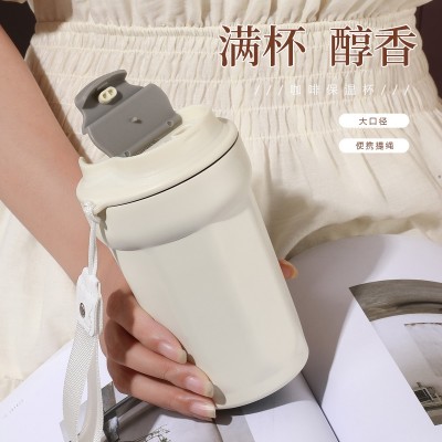 316不锈钢保温杯八角杯咖啡杯便携车载汽车杯保温杯定logo礼品图2