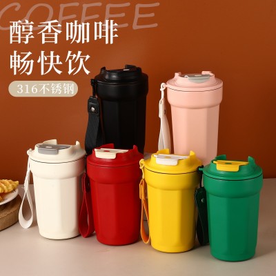 316不锈钢保温杯八角杯咖啡杯便携车载汽车杯保温杯定logo礼品图3