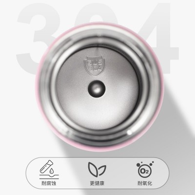 创意弹跳杯 304不锈钢保温杯双层车载商务礼品保温水杯可加印logo图4