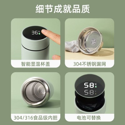 不锈钢保温杯茶水分离316食品级高颜值女生杯子水杯永康 厂家定制图3