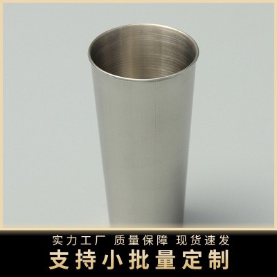 不锈钢口杯瘦长杯迷你杯子创意不锈钢酒杯啤酒杯便携式厂家100m 200个图3