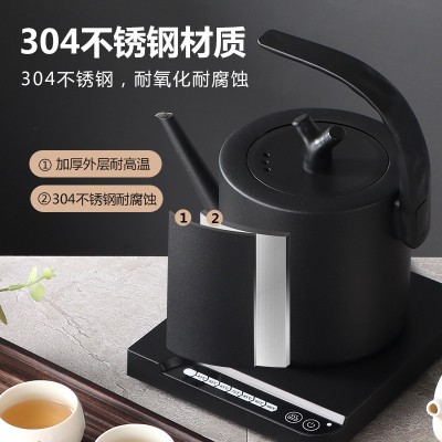 电热烧水壶 304不锈钢烧水壶家用保温热水壶办公手冲咖啡壶冲茶壶图2