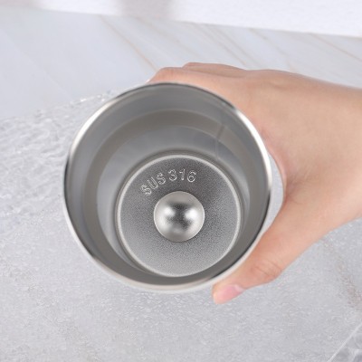 新款316不锈钢提绳咖啡杯车载便携随手杯智能测温保温杯定制logo图3