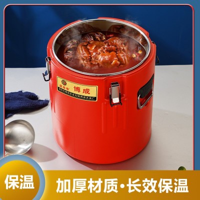 加工定制商用奶茶桶批发不锈钢卤煮饭桶大容量冷藏冰桶摆摊保温桶图3