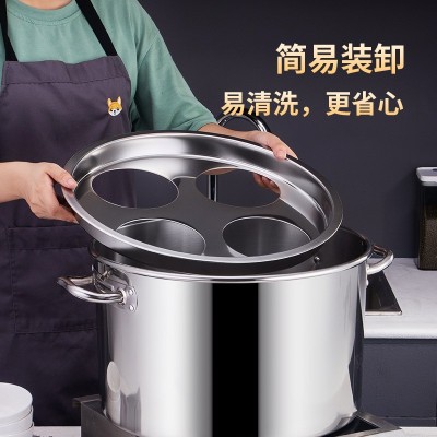 不锈钢粉篱煮面桶商用多功能粉离可拆卸大容量麻辣烫沙县带盖卤锅图3