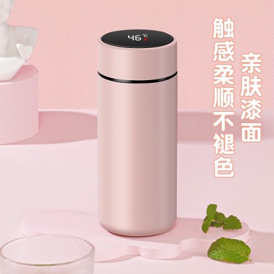 智能316不锈钢保温杯女生便携小巧可爱水杯车载泡茶杯子 印刷刻字图2