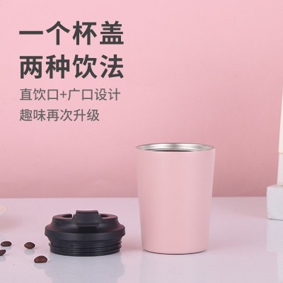 时尚咖啡杯不锈钢小容量保温杯学生户外便携男女迷你咖啡杯随行杯图3