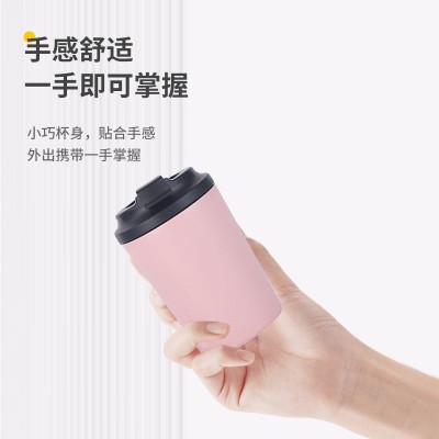 时尚咖啡杯不锈钢小容量保温杯学生户外便携男女迷你咖啡杯随行杯图2