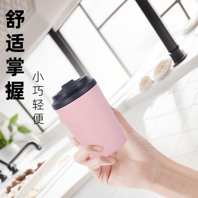 时尚咖啡杯304不锈钢小容量迷你保温杯男女户外可爱随手学生礼品图3