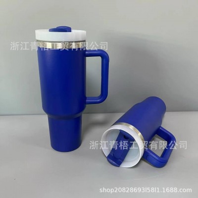 跨境外贸史丹利同款40oz冰霸杯Stanley保温杯LOGO手柄杯不锈钢304图3