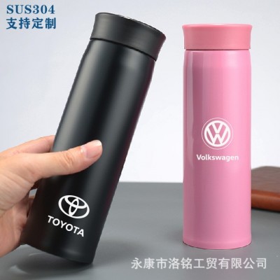 304不锈钢保温杯礼盒套装定制刻字logo礼品水杯时尚简约随手杯图2