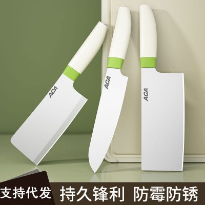 ACA刀具套装家用不锈钢切片刀厨师砍骨刀切肉刀厨房水果刀批发图2